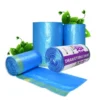 100 Pcs Big Rubbish Bag With String Home Office Garbage Bags Kitchen Trash With Rope
