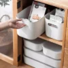 Japanese Style Storage Box Organizer With Lid Box Storage Office Kitchen Bathroom Storage