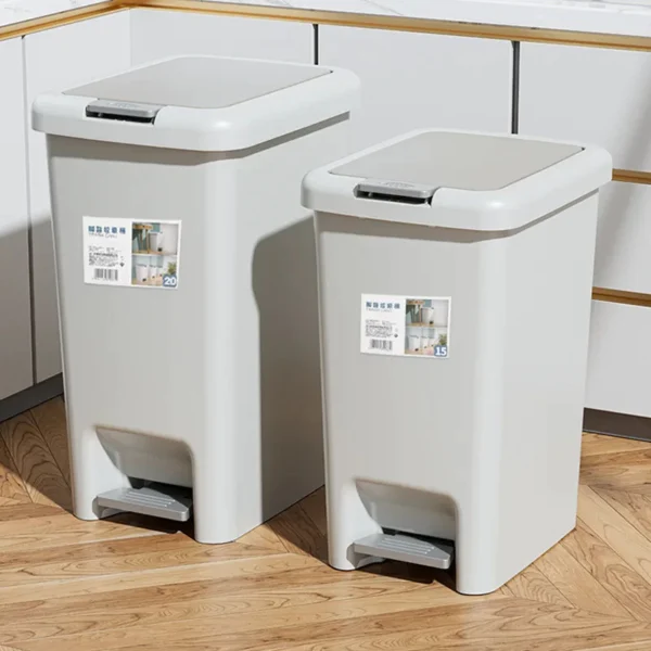 Pedal Trash Can Pedal Trash Bin Dustbin Kitchen Rubbish Bin