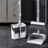 Home Kitchen Office Floor Broom Dustpan Scrub Self Cleaning Dustpan Teeth Sweeping Tools