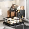 Multi Layer Carbon Steel Dish Rack
