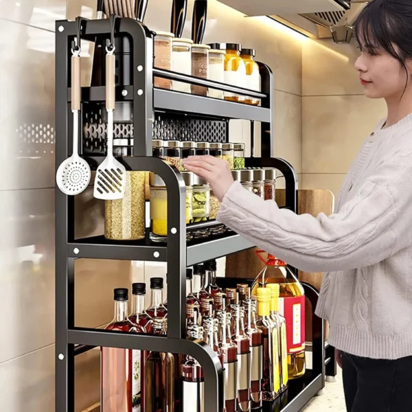 Carbon Steel Storage Rack Condiments