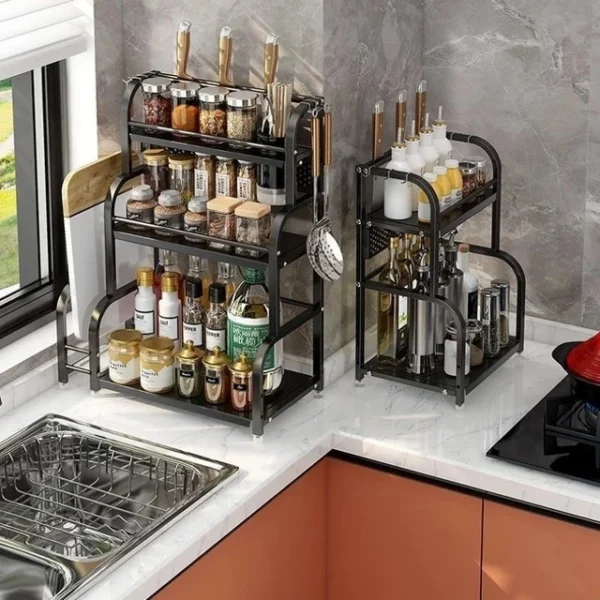 Carbon Steel Storage Rack Condiments