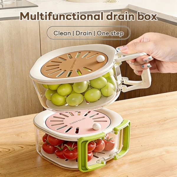 Filter basket  folding handle   wash fruits  vegetables  and filter spaghetti   durable kitchen drain basin