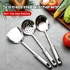 Cooking Utensil Set   Stainless Steel Spatula and Kitchen Tools for Everyday Cooking One Kitchenware Set for Homes