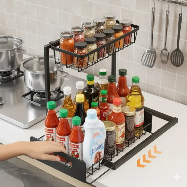 my-11134207-820l7-mf69wrk7o26n93.webp High Quality Kitchen Rack Carbon Steel Laundry Storage Rack Spice Rack
