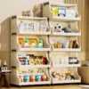 Multi Layer Storage Rack With Wheels Kitchen Storage Organiser Multipurpose Snack Trolley