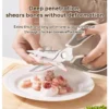 my-11134207-820lh-mjjaoagzh0jr0f.webp Ultra Sharp Gunting Kitchen Scissors Heavy Duty Stainless Steel Scissors for Meat Herbs and Daily Cooking