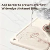 Non Slip Silicone Baking Mat for Pizza Dough Rolling  Non Stick Thickened Pasta Panel for Kitchen Baking and Kneading