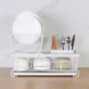 Carbon Steel Dish Rack Pull Out Tray Dish Drainer Rack