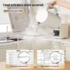Rice Storage Box Grain Container Cereal Rice Bucket and Moisture Proof Sealed Kitchen Organizer