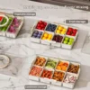 Food storage box  airtight box  transparent storage box  suitable for storing fruits and vegetables
