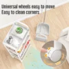 Random Rolling Storage Trolley   Multipurpose Basket Organizer Cart with Handle for Kitchen  Bathroom  Snacks